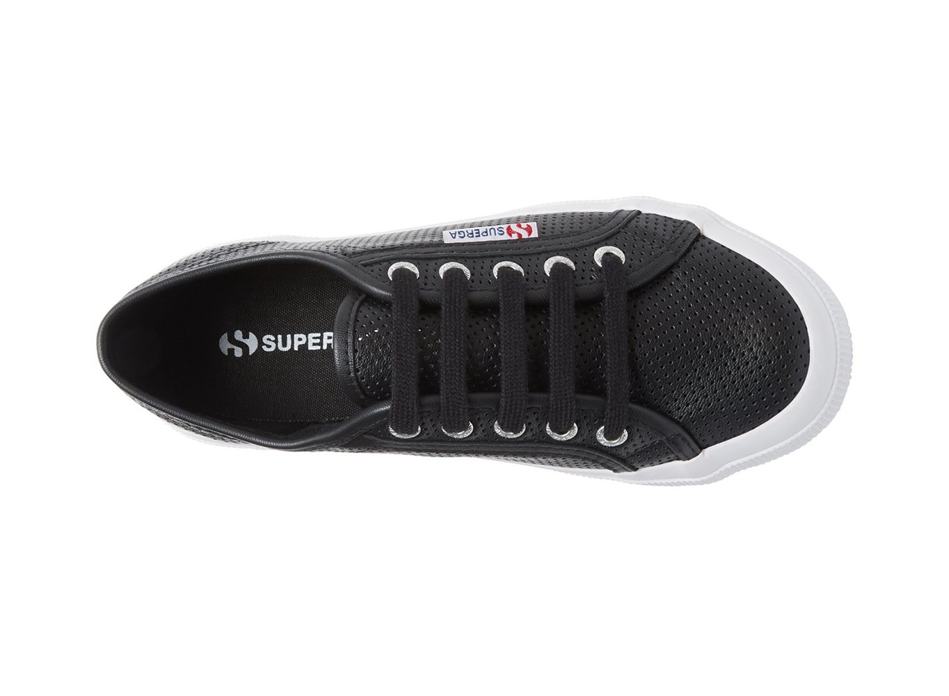 Superga Black Sneakers Womens - 2750 Perfleanappaw - 938KYIVBU